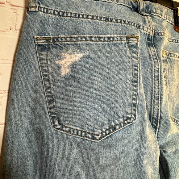 ABERCROMBIE & FITCH RACING STRIPED LANGDON SLIM 31W 30L - Picture 11 of 16